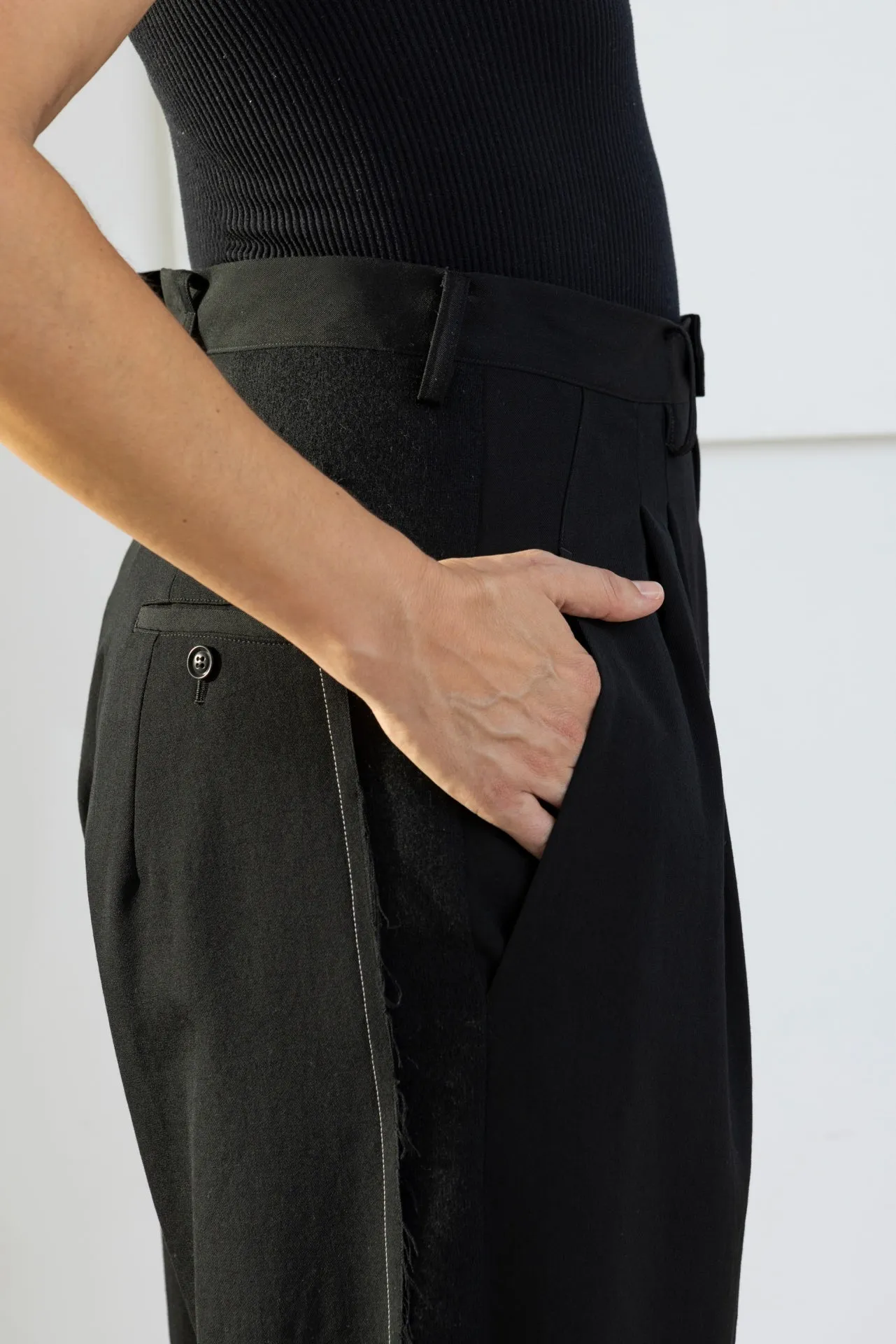 YAMAMOTO Y´S TROUSERS BLACK