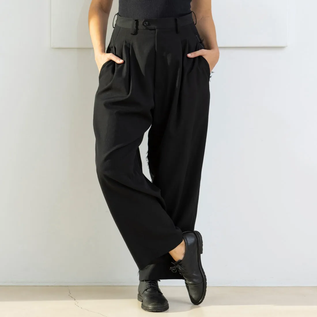 YAMAMOTO Y´S TROUSERS BLACK