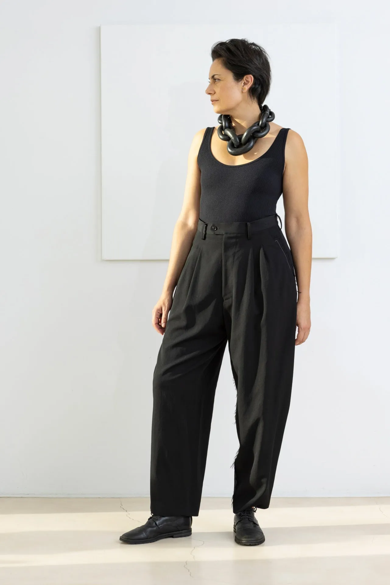 YAMAMOTO Y´S TROUSERS BLACK