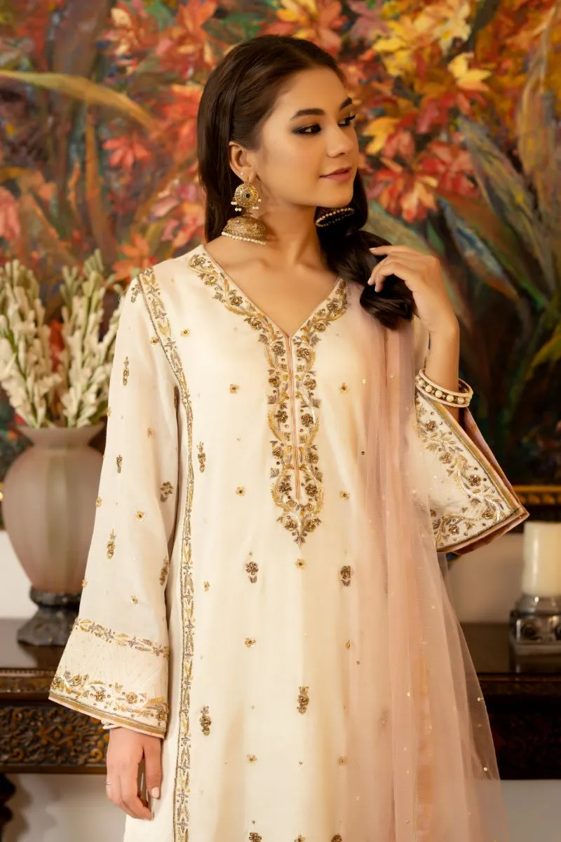 Zaaviay - Laung Da Lashkara - Raw Silk - 3 Piece